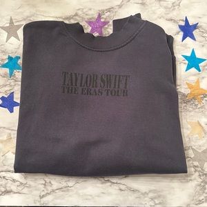 NEW Taylor Swift Eras Tour Blue Crew Neck - Size Small